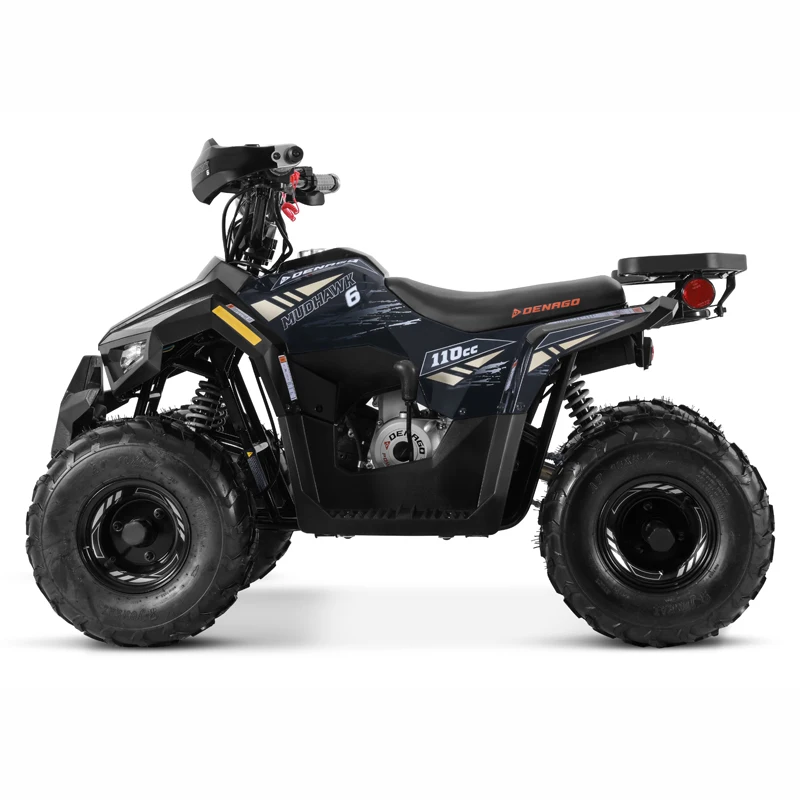 Tao Motor 2025 New Automatic 1+1 Quad Bike Cuatrimoto Cheap Chinese Kids 110cc ATV with EPA CE