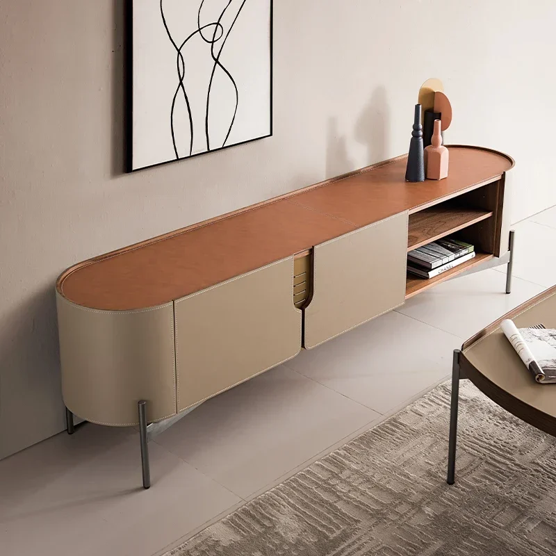 Night Stand Tv Cabinet Living Room Fireplace Console Table Entertainment Center Nightstands Muebles Para El Hogar Room Furniture