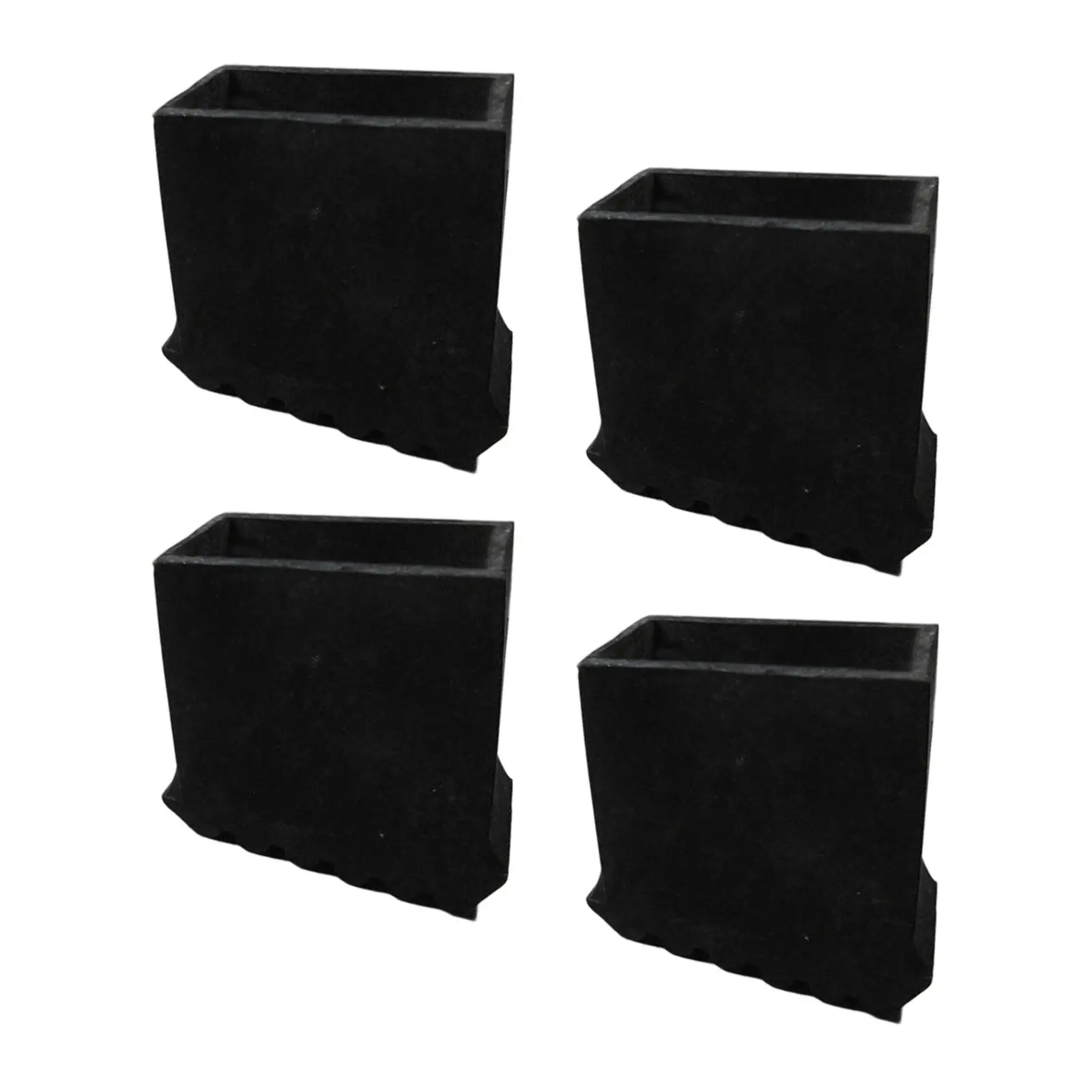 Imagem -02 - Borracha Ladder Foot Pads Capas de Escada Anti Skid Almofada Durável Conveniente Substituição Íngreme Acessórios de Extensão Pcs