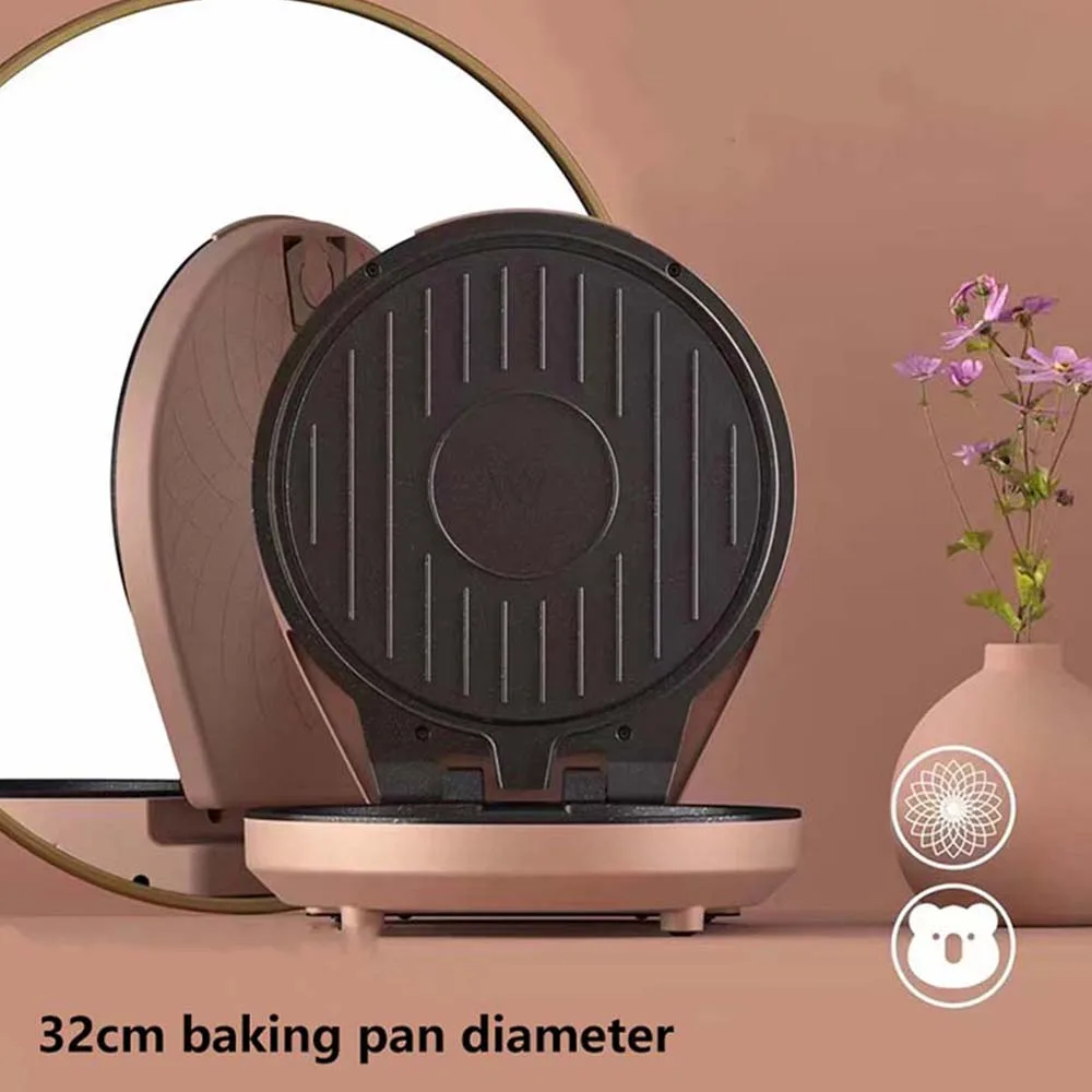 

Бытовая электрическая сковорода для выпечки блинов, плита Muiti, многофункциональная двусторонняя машина для глубокого блинов