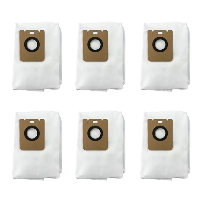 A36T-24Pcs Dust Bags For Xiaomi Dreame Bot D10 Plus RLS3D Vacuum Cleaner Spare Parts Accessories
