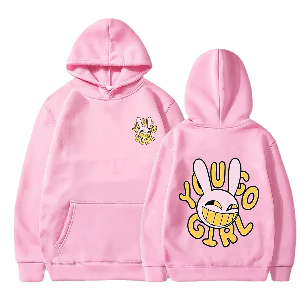 

The Amazing Digital Circus Jax Hoodie Women Harajuku Funny Kawaii Hoodies Unisex Cute Rabbit Vintage Pullovers Sweatshirts Korea