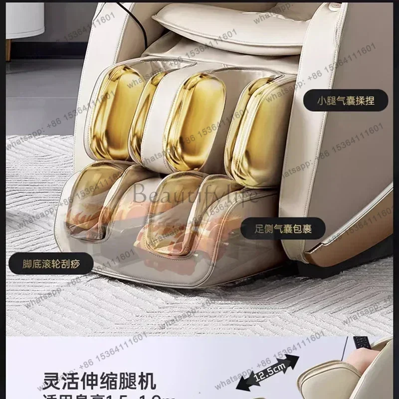LSModern Ergonomic Massage Chair Full Body Relax Intelligence Massage Beds Multifunction Luxury Salon Furniture Massagetafel FYT