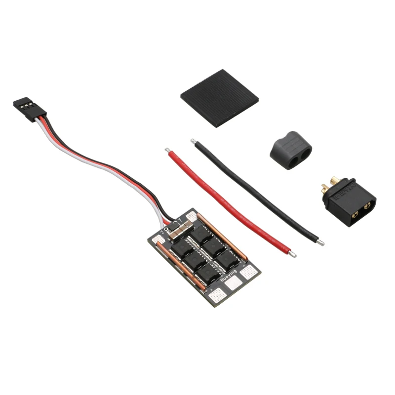 80A AM32 ESC 2-7S Electronic Speed Control Built in 5/7.4V 4A BEC Support Sine Wave Startup for RC Crawler Car Fixed Wing Drone