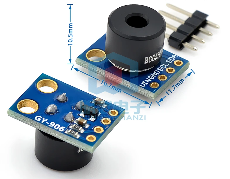 

GY-906-BAA/BCC MLX90614ESF infrared temperature sensor module MLX90614-DCI