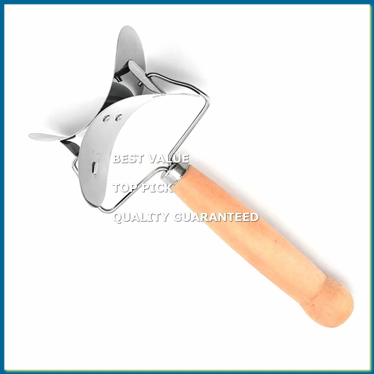 Stainless Steel Dumpling Wrappers Skin Dough Cutter Circle Roller Ravioli Dumpling Maker Cutter Pastry Cutting Tool