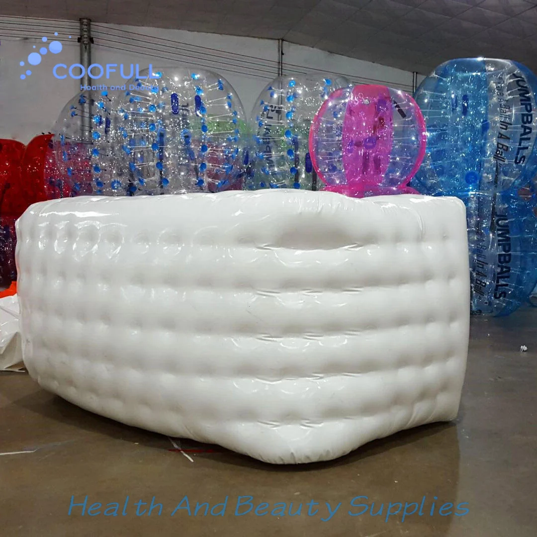 Coofull Customized Giant PVC Party Inflatable Sofa with Lights for Nightclubs