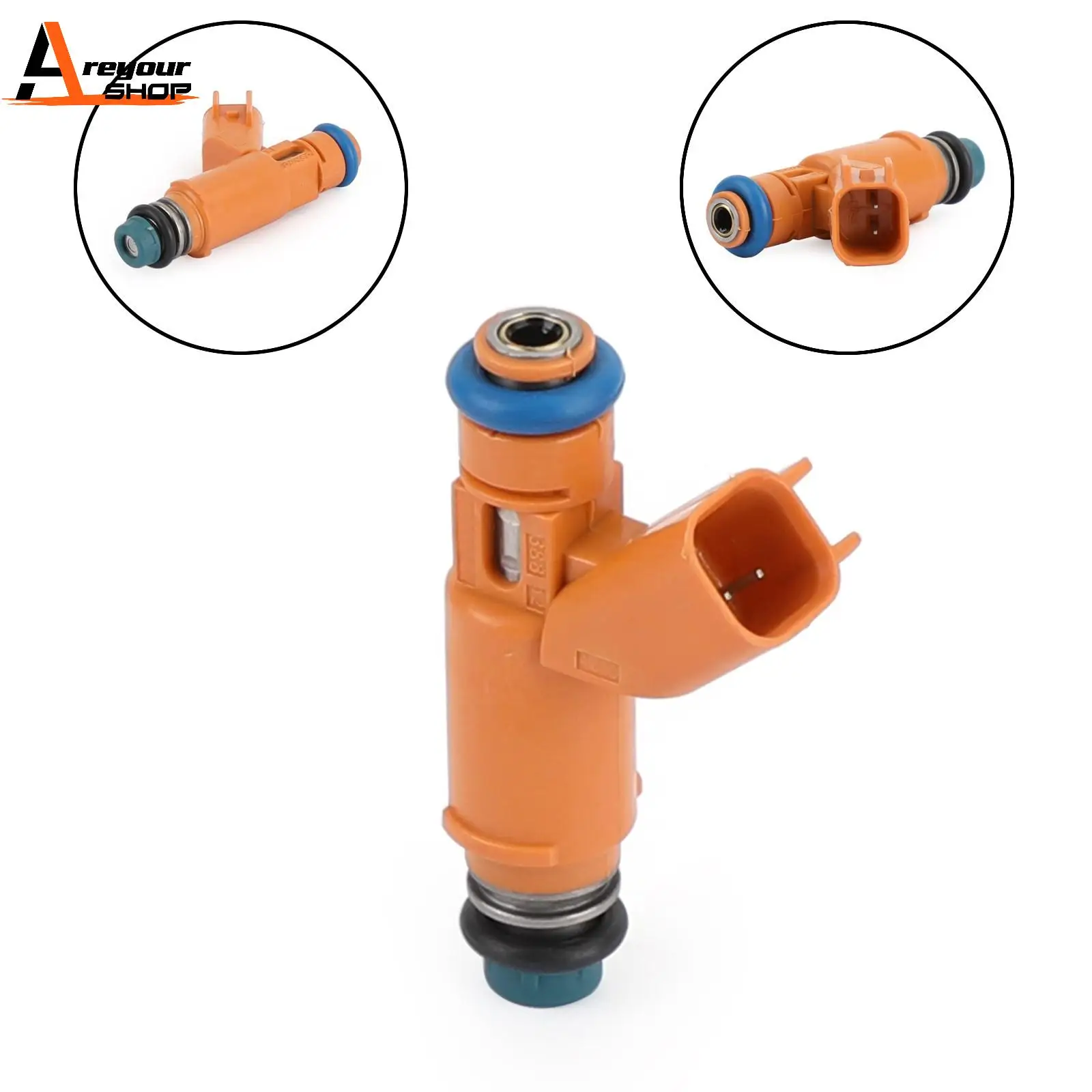 Areyourshop 1pcs Fuel Injectors Fit For Land Rover Range Rover For Jaguar 4.2L 4.4L V8 2W93-AA Car Accessories Auto Parts