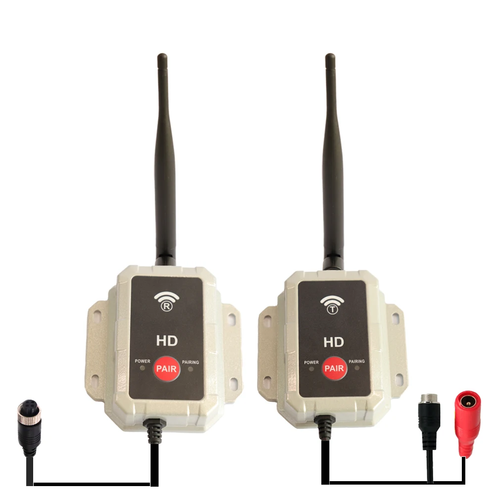 

2022 Hot 2.4G Digital Wireless Video Transmitter for 1080P AHD, TVI, CVI CCTV Camera or Reverse Cam