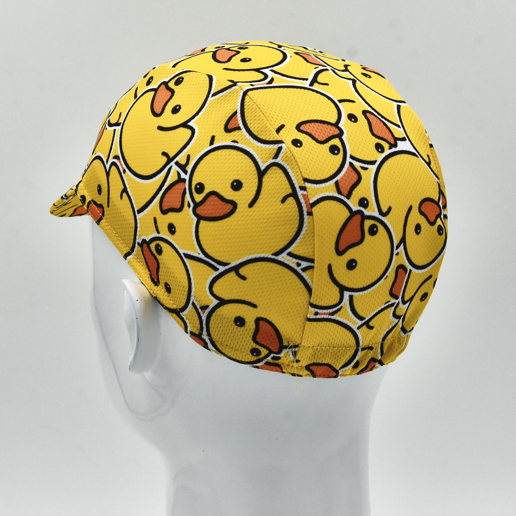 Little Yellow Duck Cycling Cap Colour Bike Hat  Running Headcap Outdoor sports cap