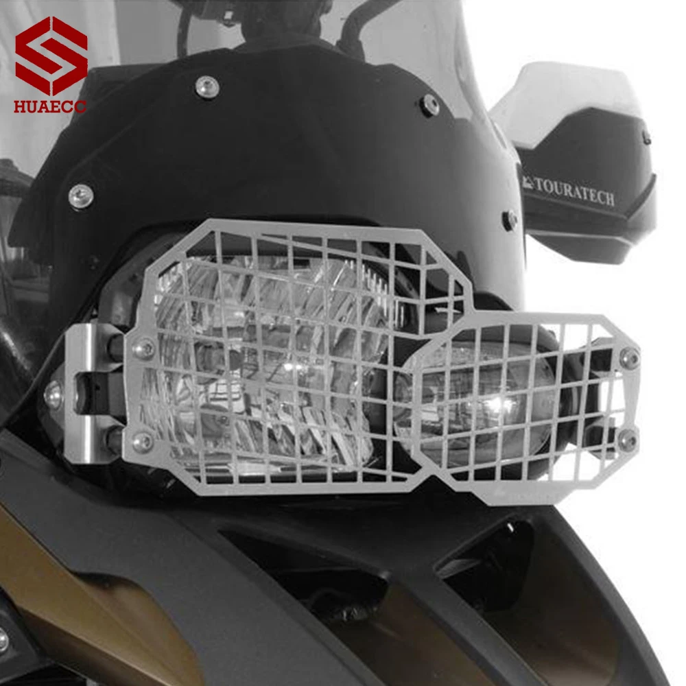 For BMW F800GS ADV F700GS F650GS Twin 2008-2015 Motorcycle Headlight lamp Lens Guard Protector