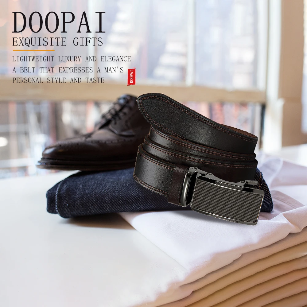 الرجال حزام أسود التلقائي مشبك عالية الجودة الرجال جلد طبيعي حزام الأعمال الرجال الجينز الفاخرة الرجال الملحقات