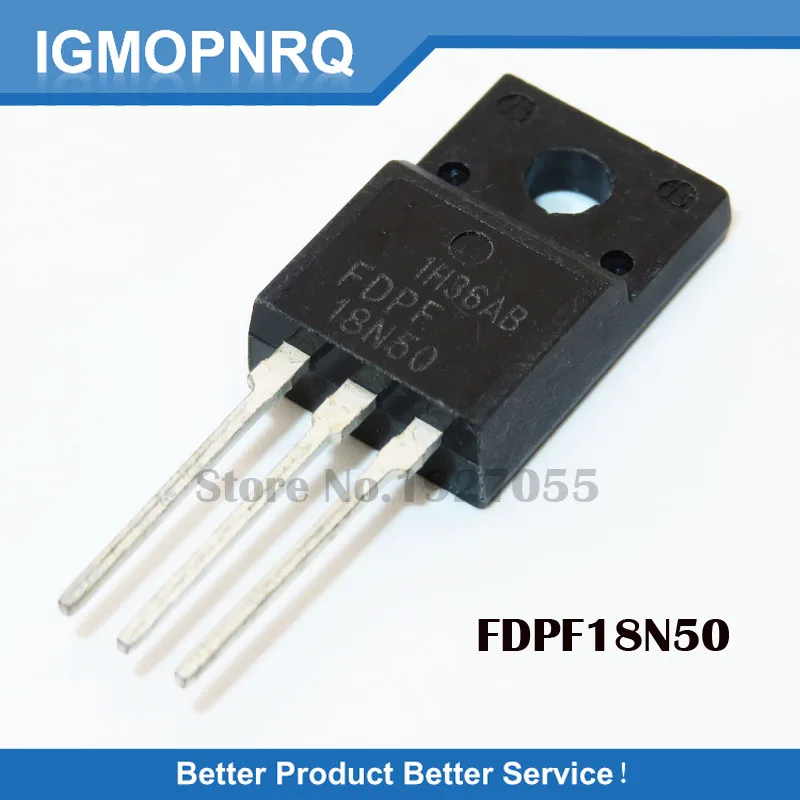 10pcs/lot FDPF18N50 18N50 = 18N20 18N60 TO-220F  Product