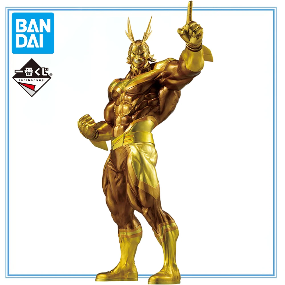 

100% Original in Stock Bandai Spirits Ichiban Kuji Boku No Hero Academia All Might Gold Ver. Last One Prize Collection Series