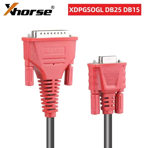 Кабель-адаптер Xhorse XDPGSOGL DB25 DB15 для работы с VVDI Prog, без пайки, для Mercedes Benz, Honda, Audi, BMW CAS3, CAS4