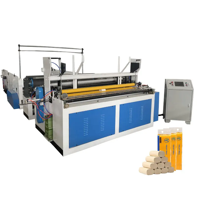 Customized Factory Small Business Toilet Tissue Paper Rewinding Making Machine Production Line/Tissue Paper Machine