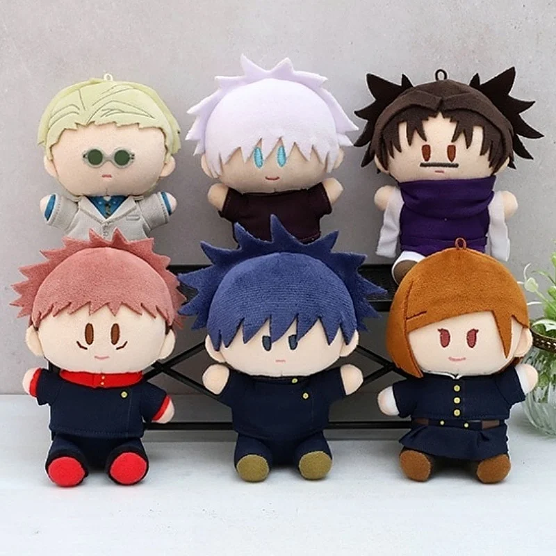

Gojo Satoru Geto Suguru Jujutsu Kaisen Inumaki Toge Fushiguro Megumi Yuji Itadori Plush Anime Cute Stuffed Soft Doll Gift Toy