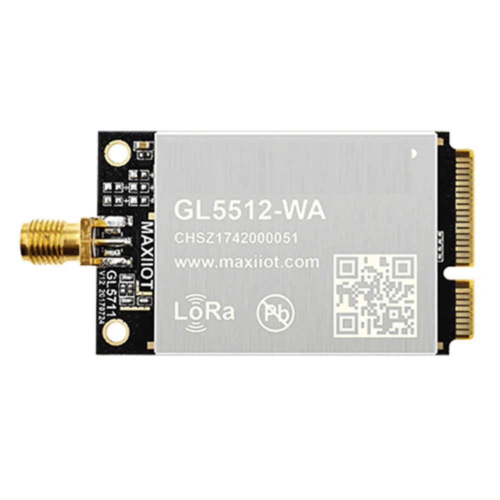 2024 latest Lorawan gateway module 470~510MHz radio frequency module with high sensitivity superheterodyne wireless reception