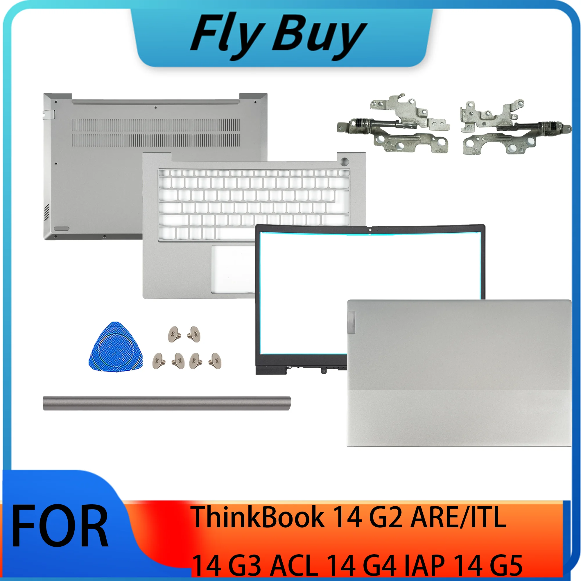 �y�Z�[�����zLenovo ThinkBook 14 G2 ARE/ITL 14 G3 ACL 14 G4 IAP�p�m�[�g�p�\�R���P�[�X LCD�o�b�N�J�o�[�x�[���q���W�J�o�[�������i