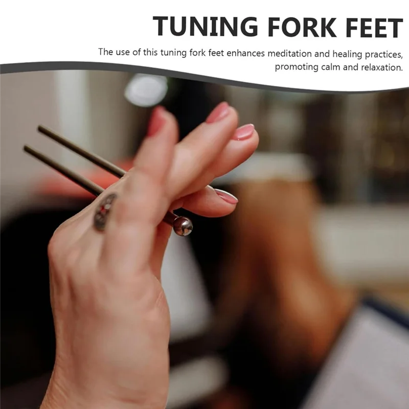 A51Q-Tuning Forks Feet Tuning Fork Base Tuning Fork Accessories, For Sound Therapy, Yoga, Meditation And Relaxation