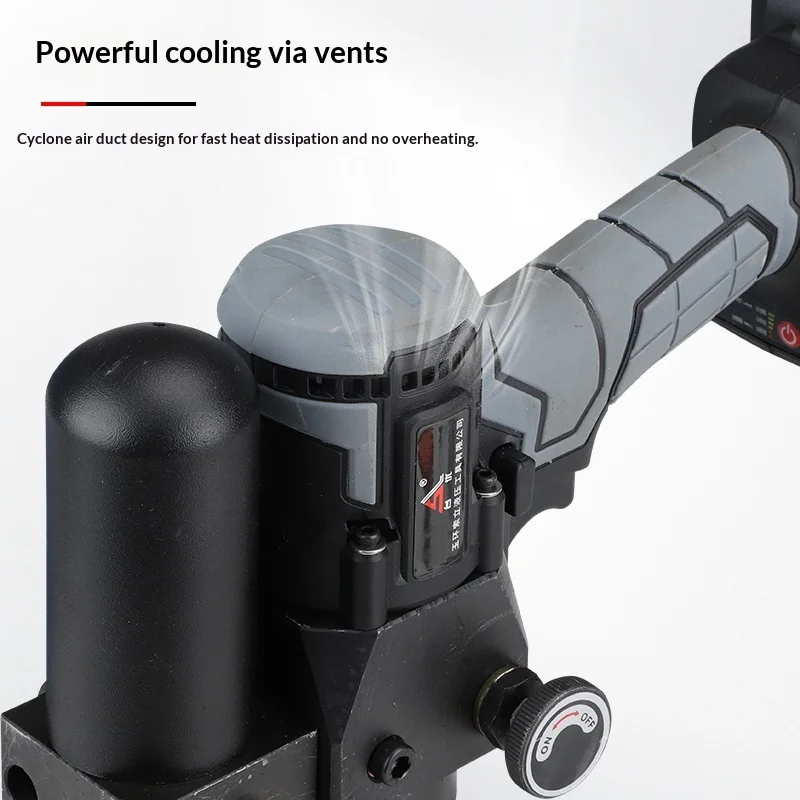 Electric Bridge Hole Opener JTE-32 C-shaped Steel Purlin Punching Tool with High Strength Alloy Steel