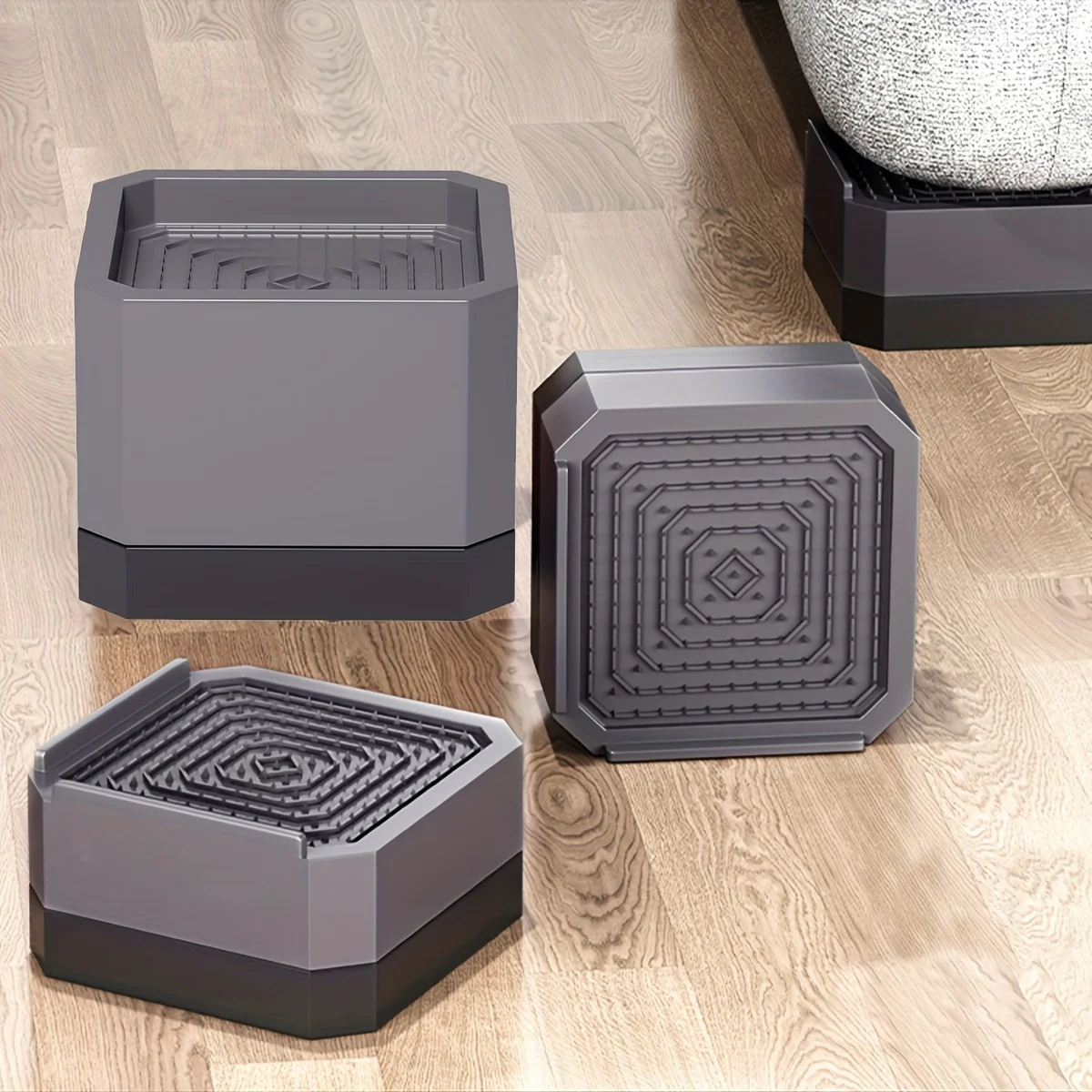 

Набор из 4 предметов, сверхпрочная регулируемая пластиковая треугольная мебельная кровать, вертикальные панели с противоскользящими накладками, подходящие для мебели