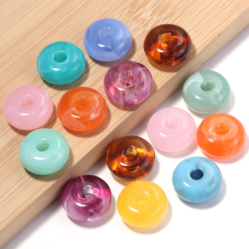 10개/세트 18X8.5mm 아크릴 비즈 마블 무늬 투 - Vintage Collectible Marbles 리뷰 및 가격