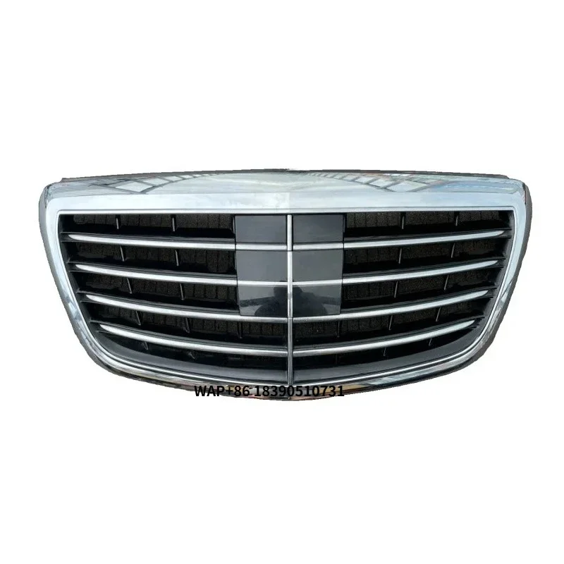 The New High Quality S Series W222 Front Intake Grille Center Grid Cooling Grille ACC Function