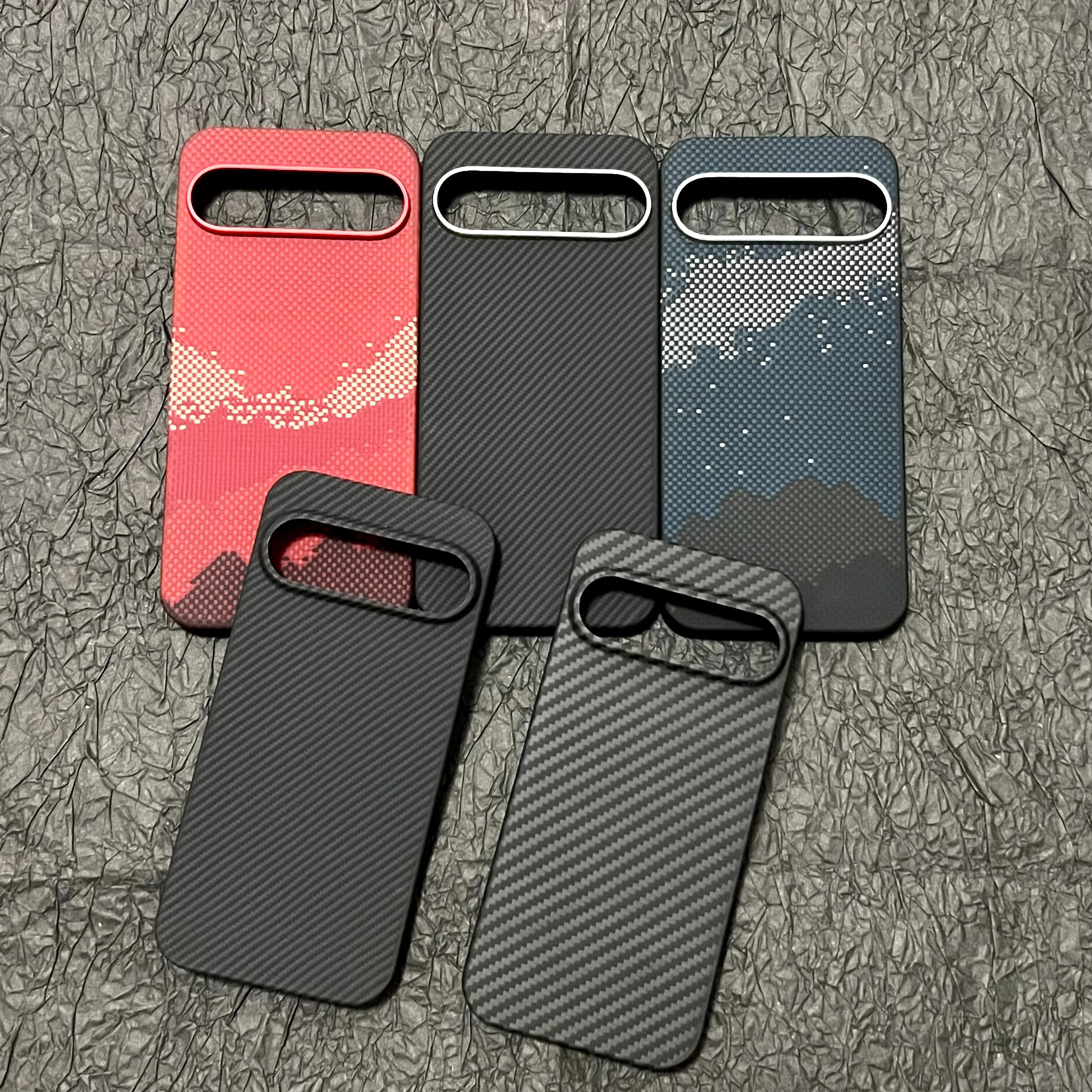 100% Carbon Fabric Fiber Aramid Case For Google Pixel 9 10 Pro XL Pixel 9 10 Pro Magnetic magsafe Ultra thin protective cover