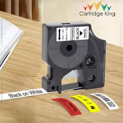 1PK Compatible Dymo D1 Tapes 45013 40913 43613 45803 53713 6/9/12/19/24mm Label Ribbon for Dymo LabelManage 160 280 Label Maker