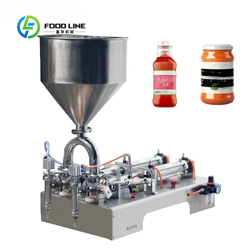 Customized size Automatic Pneumatic Honey Juice Filling Machine for Glass Bottle Beverage and Chemical