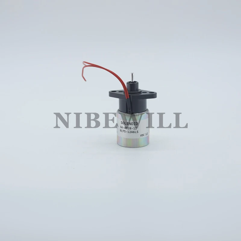 Engine accessories for Kubota V3300 engine shutdown solenoid valve SA-4828-12 0175-12A6LS 12V