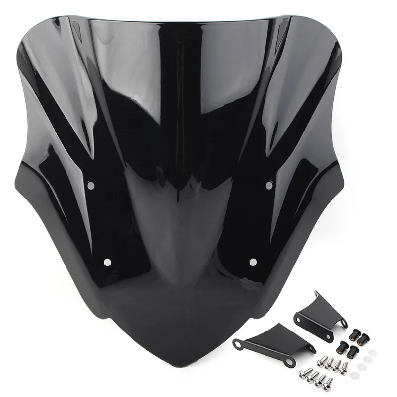 DWOE Motorcycle modification specific front windshield diffuser windshield mirror accessories For YAMAHA MT-09 2017-2020