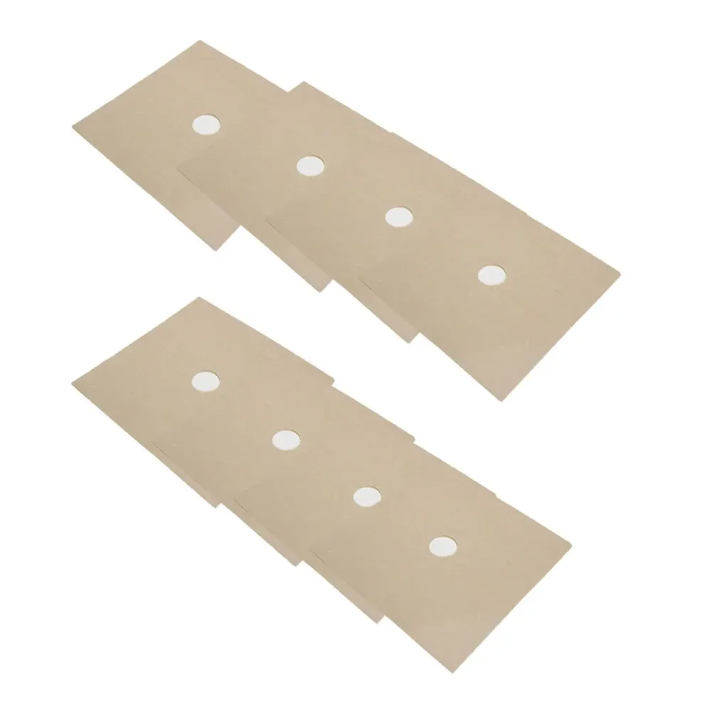 4/6/8pcs Cleaning Pads Reversible Spare Parts Stove Liner Accessories Cooker Cover Gas Hob Protector Range Reusable