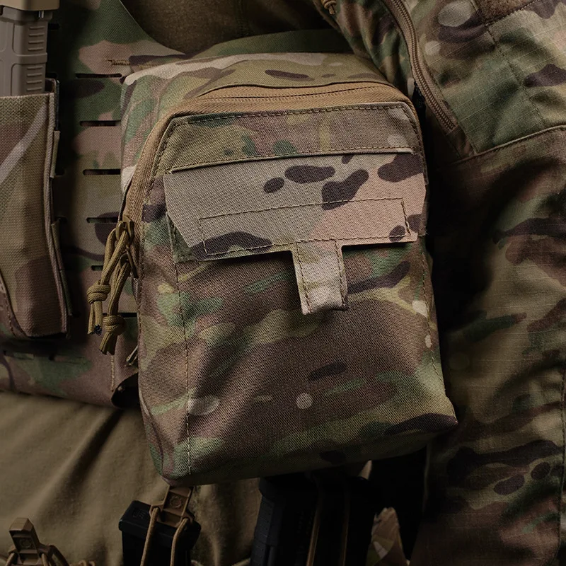 Camouflage portable multifunctional sundry bag, storage bag, MOLLE system loading