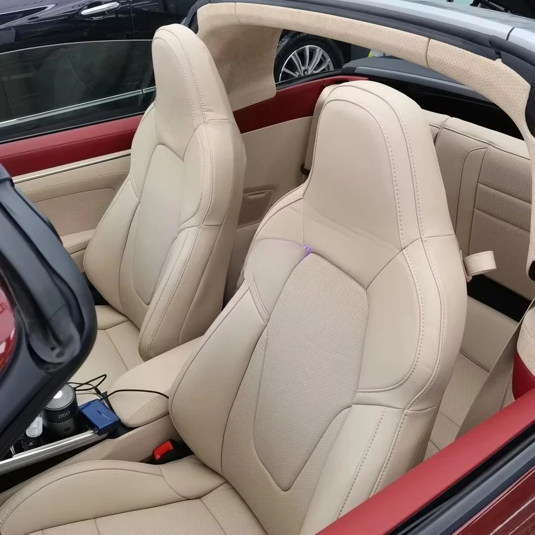 Suitable for Porsche Panamera/911/718/Cayenne/Boxster | Seat Leather Covers Support Personalized Customization