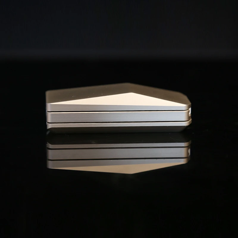 لاقط الفولاذ المقاوم للصدأ الميكانيكية المنزلق EDC ألعاب متململة الميكانيكية تململ المنزلق مكتب الإجهاد الإغاثة لعب الكبار هدية