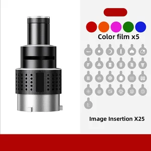 Shiyan LED-Plug-in-Kondensator optische Fokusprojektion Fotografie Sputum für Aputure Godox Jinbei Bowens Assembly Light 8 Hauptverkauf Tianbao Fyayao Lu - №5