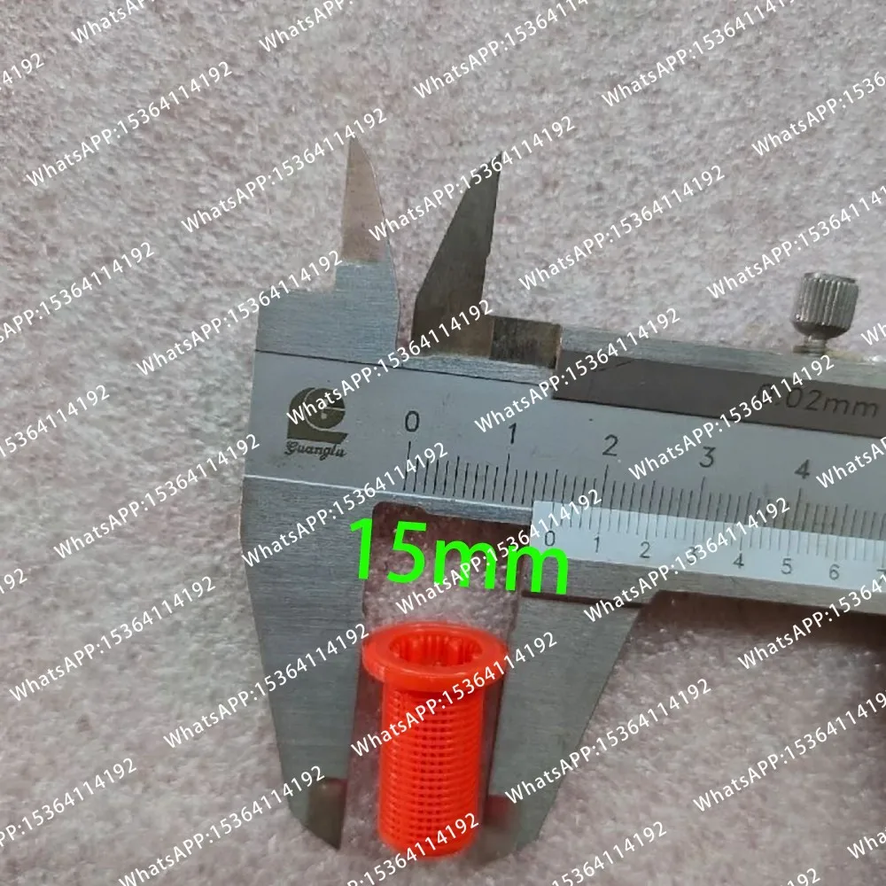 100 pieces/batch EFT agricultural sprayer nozzle vertical stainless steel filter high pressure fan parts 100 mesh
