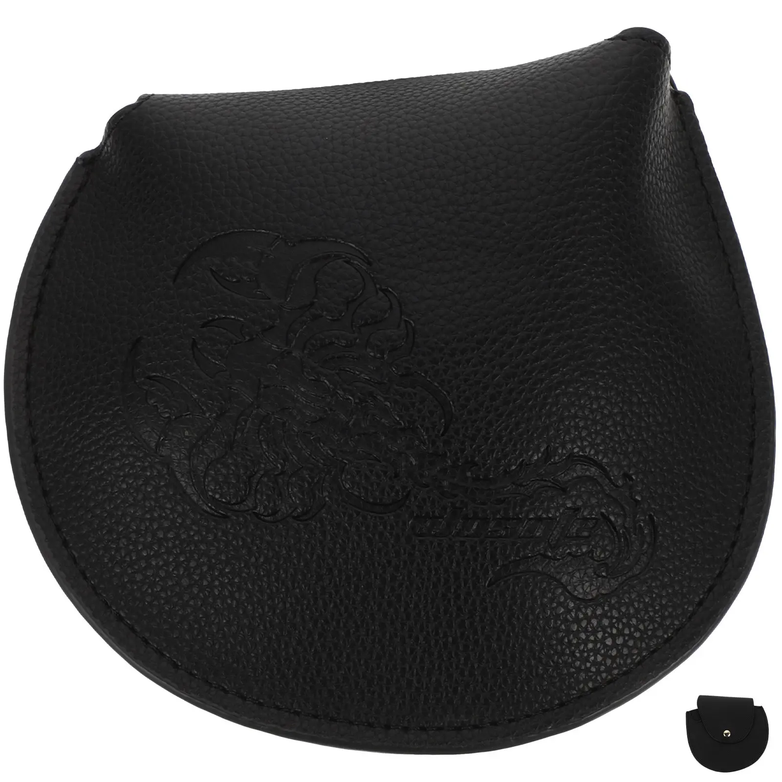

Premium PU Golf Putter Head Cover for Center Shaft Mallet Club Protective Retro Protector Golf Accessories
