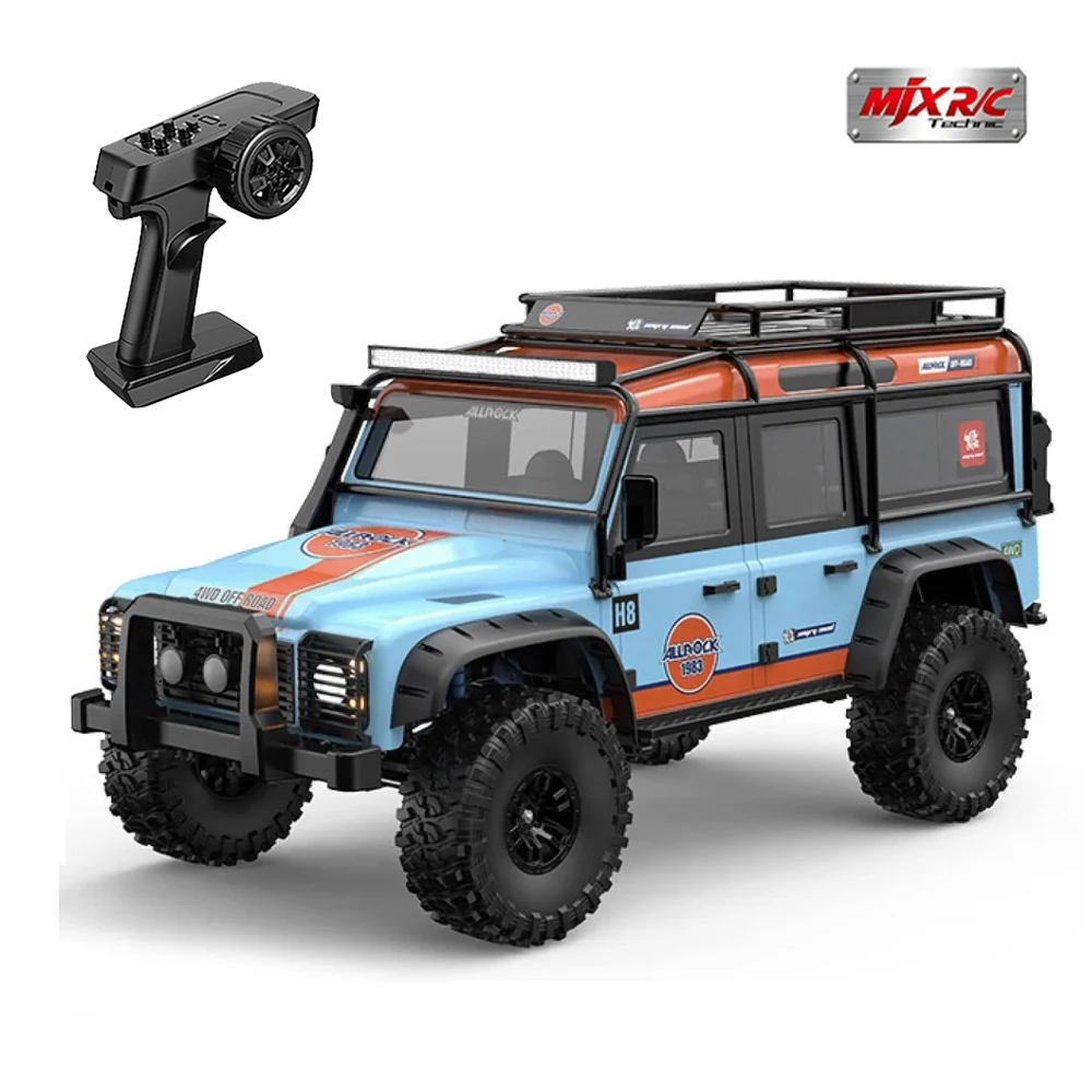 MJX H8H V2 FOC Brushless 1/8 Professional Climbing Vehicle 8CH Simulation With Light Differential Lock APP Programing RC Crawler