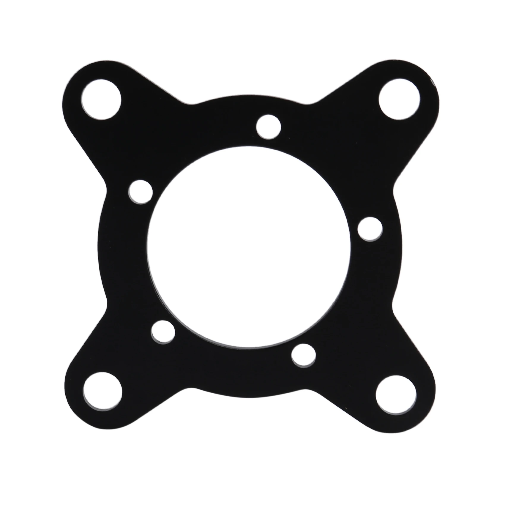 A88M Sepeda Listrik 104 BCD Chainring Adaptor Spider untuk Bafang Mid Drive Motor Bagian Aluminium Kekuatan Tinggi