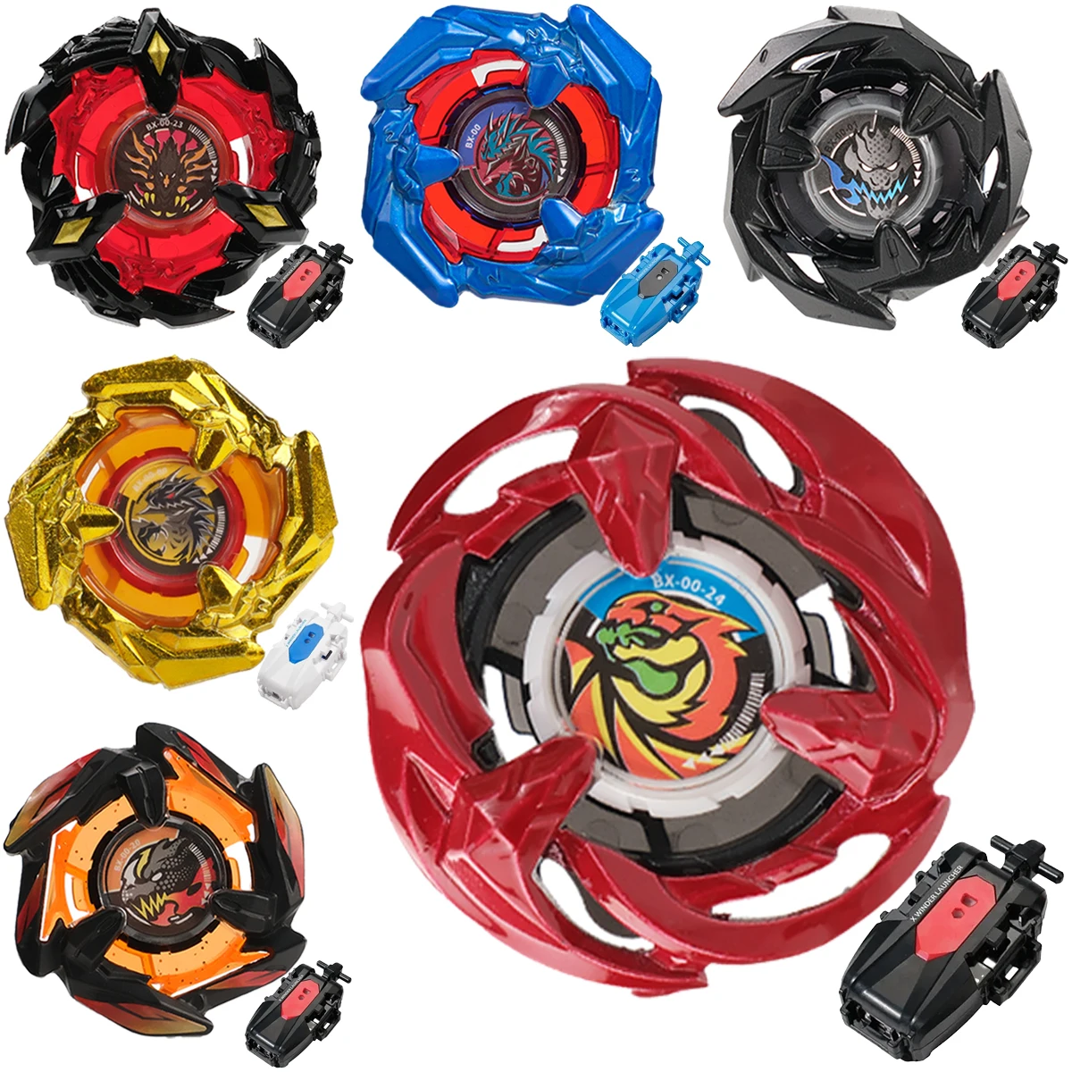 2026 Nuevo Gyro X Juguete BX46 Cobalt Dragoon Starter Phoenix Wing BX23 BX00 BX46 BX00-23 BX00-1 BX00-34，Matching Transmitter