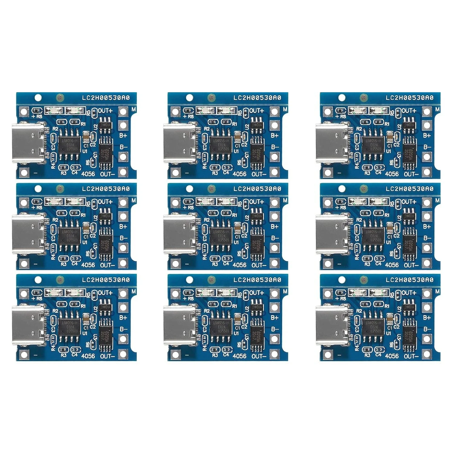 Lithium Battery Type C Charging Board 5V 1A Charger Module Battery Charger Dual Functions Protection Dual Tp4056 Lithium With Pr