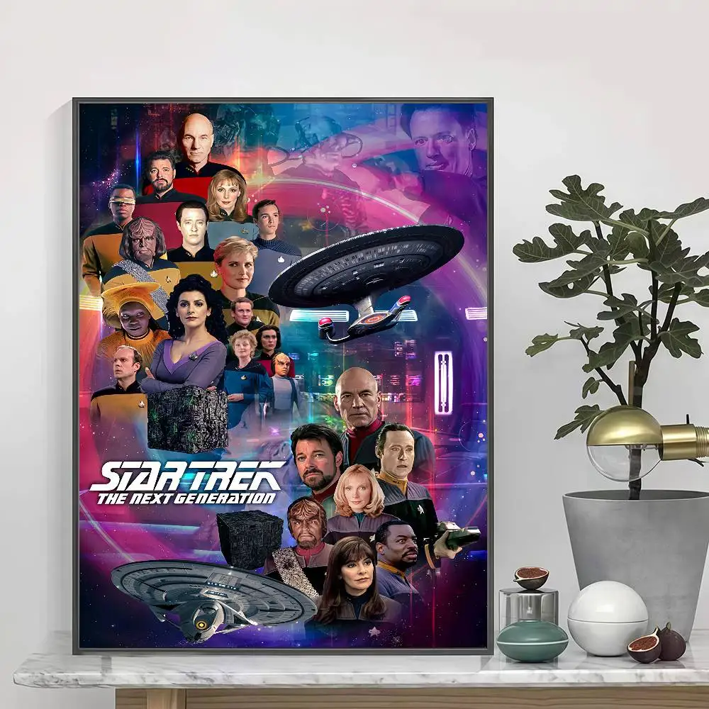Hot TV S-Star T-Trek Peelable Self-adhesive Poster Stickers Are Suitable For Frameless Wall Decoration In A Room view 4