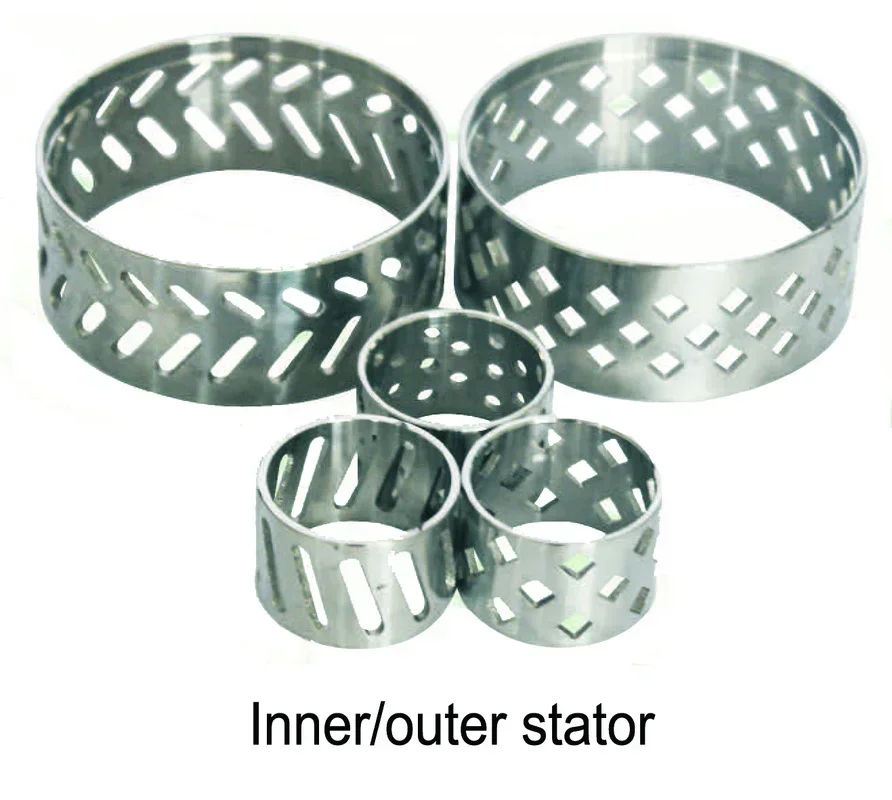 Lab High Shear Homogenizer Emulsifier Mixer, 316L Stainless Steel Disperser for Paste & Liquid Emulsification