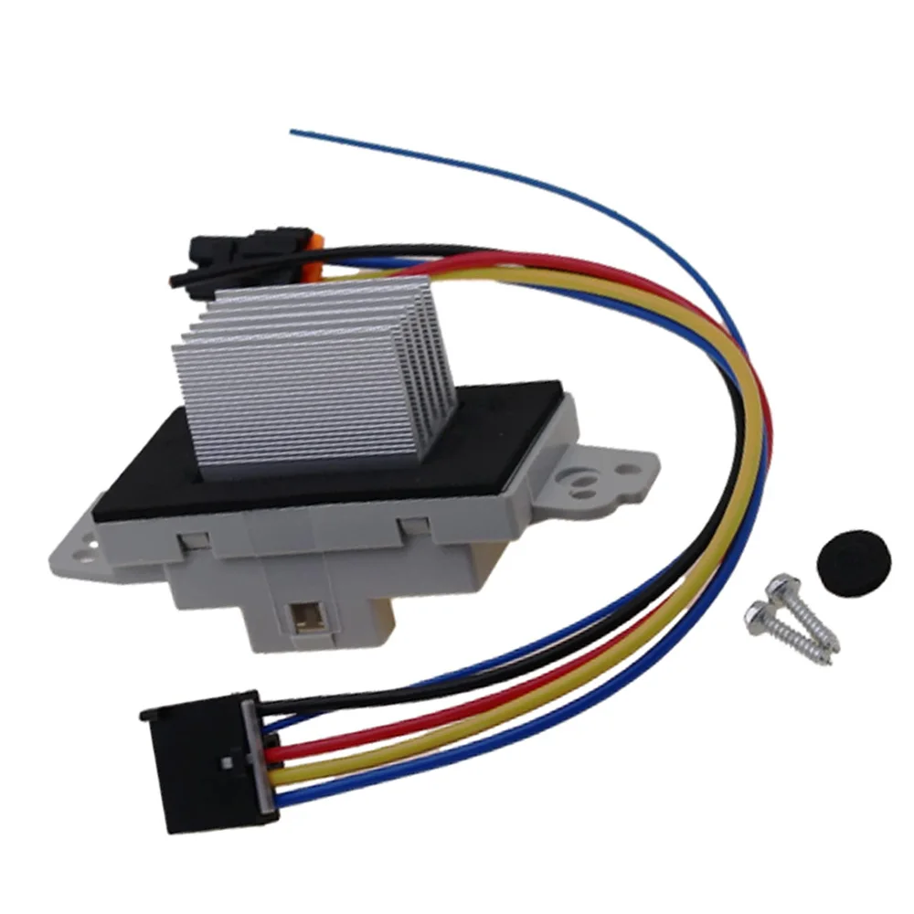 

Модуль управления резистором двигателя вентилятора HVAC для Chevy Trailblazer Silverado Tahoe Avalanche Suburban GMC Sierra Yukon 15-81773