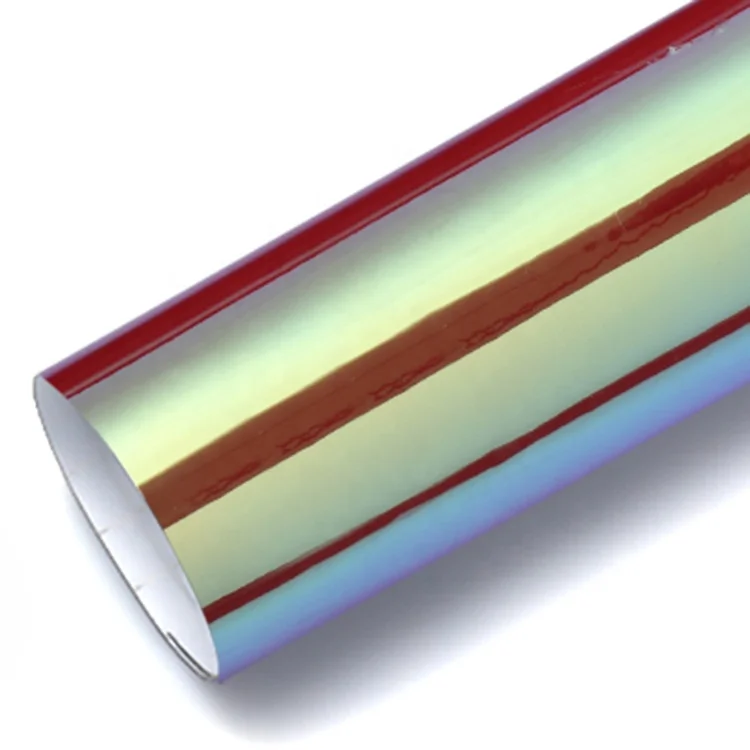 RE201 Зеркало Chrome Rainbow Gold автомобильная пленка виниловое