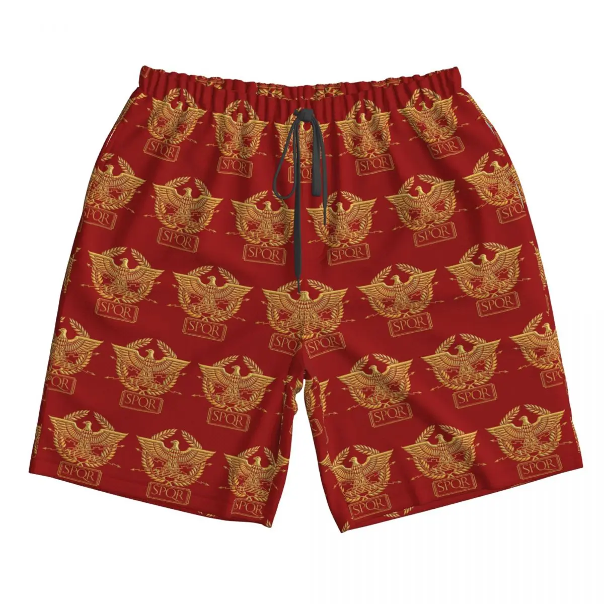

Rome SPQR Roman Trunks Beach Board Shorts Casual Quick Dry Swim Summer Men Pants