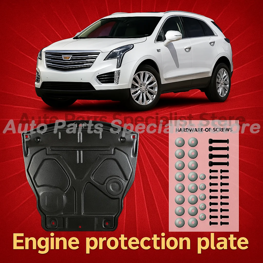 

Car Motor Molding Chassis Mud Fedner Cover For Cadillac XT5 2016-2024 2022 2020 Engine Splash Shield Guard Mudguard Accessories